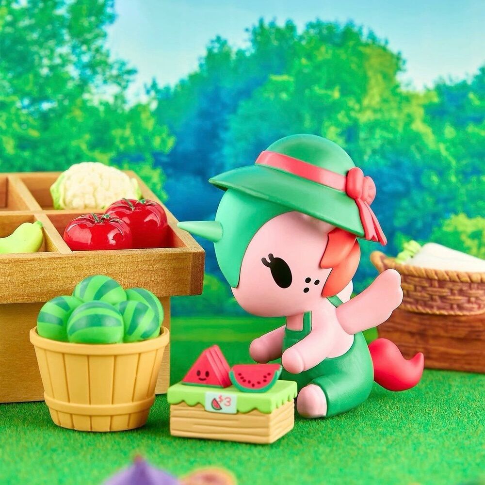 tokidoki Watermelon Stand Unicorno from Farmers Market Unicorno Series